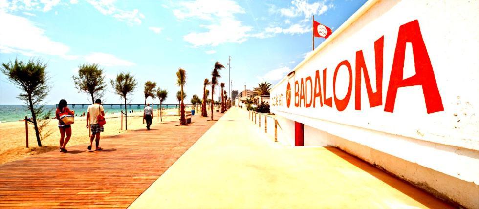Апартаменты Barcelona Badalona Playa Terraza Экстерьер фото